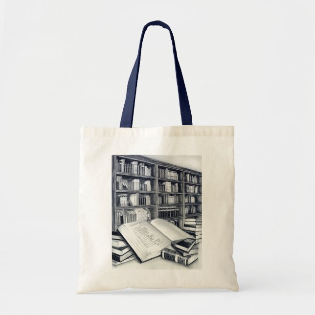 Bolsa Tote Saco de livros (Frente)