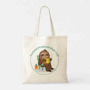 Bolsa Tote Saco de lona do Portland Prepared Book Club