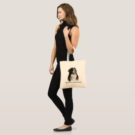 Bolsa Tote Saco de lona personalizável do cão de montanha de