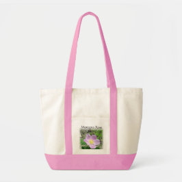 Bolsa Tote Saco de Lona Rosa Montana Selvagem