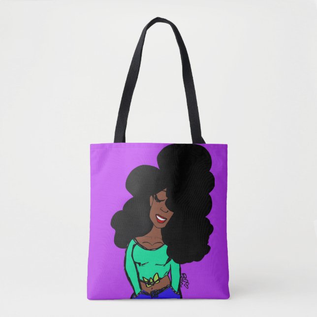 Bolsa Tote Saco de Lona Sassitude (Frente)