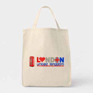 Bolsa Tote Saco de Londres - escolha estilo e cor