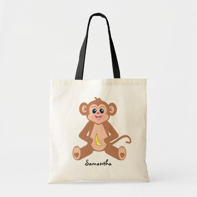 Bolsa Tote Saco de macaco Tote (Frente)