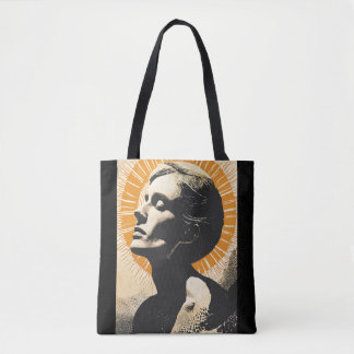 Bolsa Tote saco de madeira