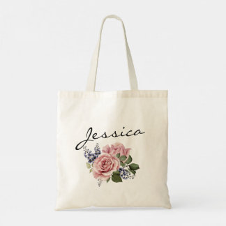 Bolsa Tote Saco De Madrinha de casamento De Irmã Floral E Ele