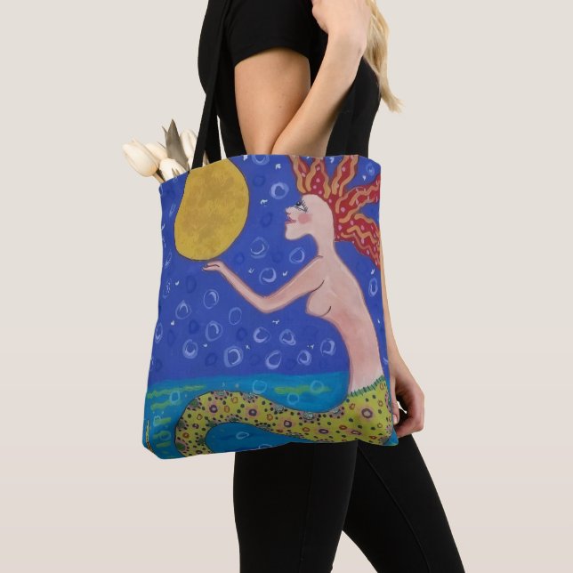 Bolsa Tote Saco de Madrinha Sereia (Close Up)