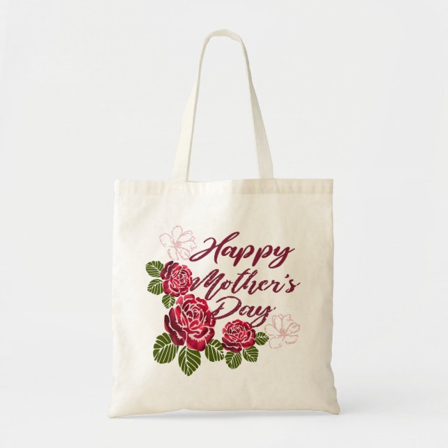 Bolsa Tote Saco de Mães Dia (Frente)