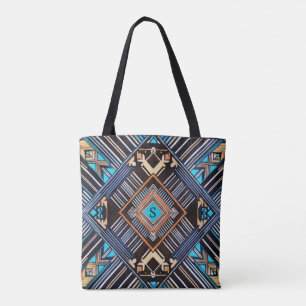 Bolsa Tote Saco de Mandala da Terra
