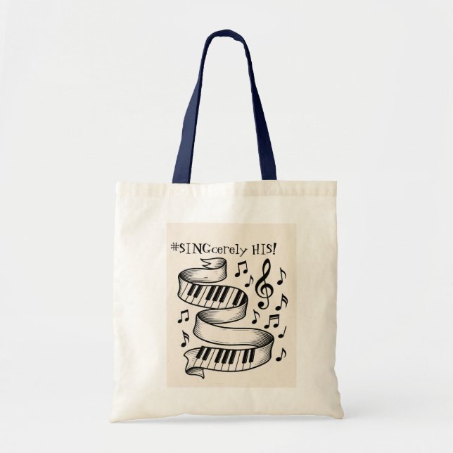 Bolsa Tote Saco de Mão (Frente)