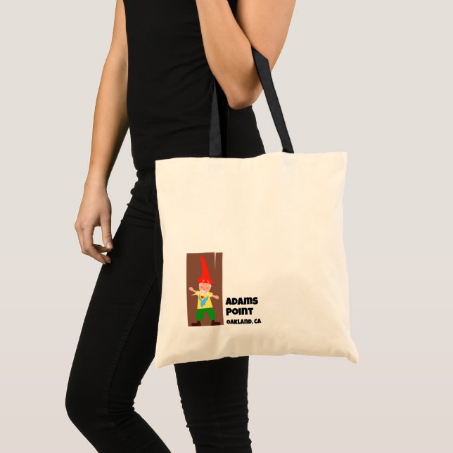 Bolsa Tote Saco de mão Adams Point Gnome (Frente (produto))