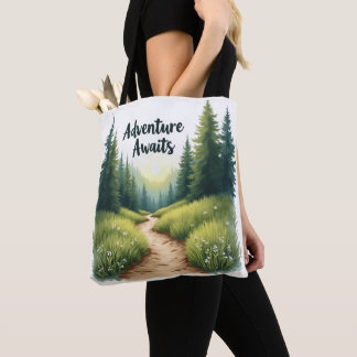 Bolsa Tote Saco de mão Adventure Awaits