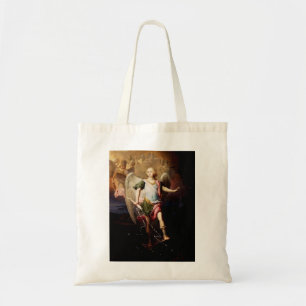 Bolsa Tote Saco de mão Anjo da Guarda de Vladimir Borovikovsk