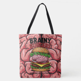 Bolsa Tote Saco de mão Brainy Burgers