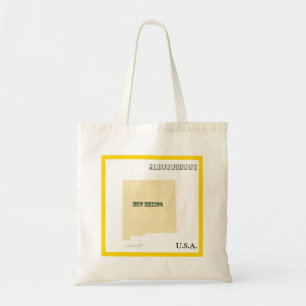Bolsa Tote Saco de mão - Caneca do estado do Novo México com