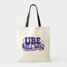 Saco de mão caneca Ube o dia todo
