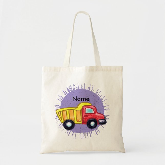 Bolsa Tote Saco de mão clássico de caminhão de despejo (Frente)