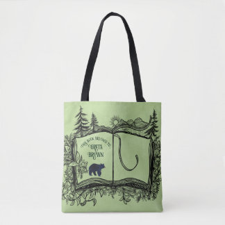 Bolsa Tote Saco de mão 'Clube do livro é o meu porquê'