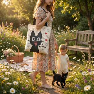 Bolsa Tote Saco de mão com citação engraçada e sarcástica de 