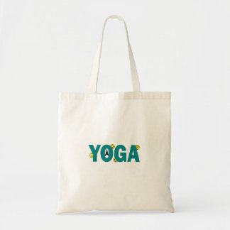 Bolsa Tote Saco de mão com Emoji de Yoga