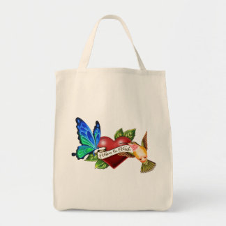 Bolsa Tote Saco de mão com estampa Viva la Vida