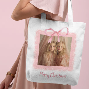 Bolsa Tote Saco de mão com foto da família personalizado Feli