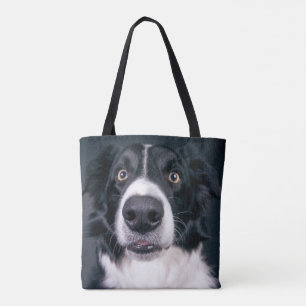 Bolsa Tote Saco de mão com foto de cachorro personalizada dup