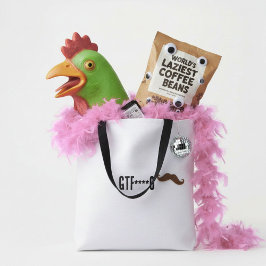 Bolsa Tote Saco de mão com humor sarcástico engraçado e espir