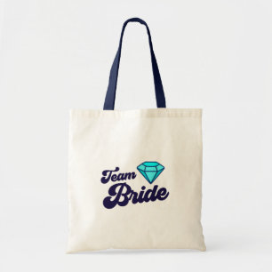 Bolsa Tote Saco de Mão da Equipe da Noiva