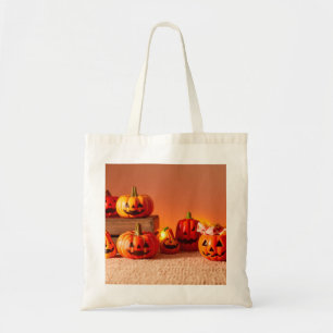 Bolsa Tote Saco de mão de Halloween de esqueleto engraçado