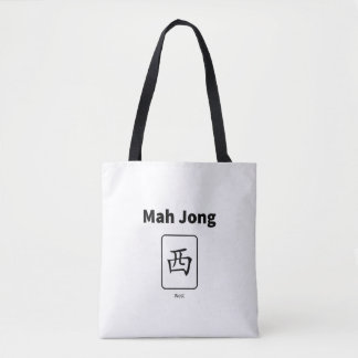 Bolsa Tote Saco de Mão de Mah Jong