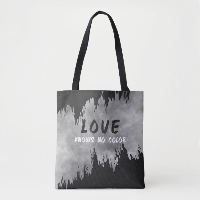 Bolsa Tote Saco de mão Diversidade Igualdade Amor (Frente)