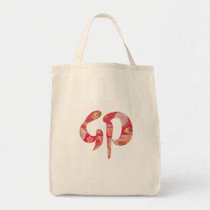 Bolsa Tote Saco de mão do Ano Novo 2023, Kanji