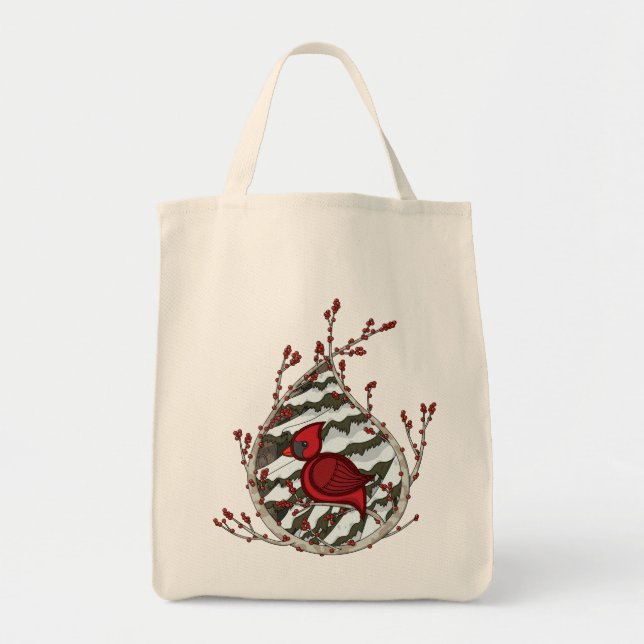 Bolsa Tote Saco de mão do Cardeal Alexander (Frente)