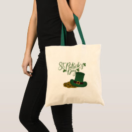 Bolsa Tote Saco de mão do Dia de São Patrício