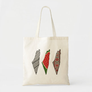 Bolsa Tote Saco de mão do mapa da Palestina
