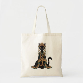 Bolsa Tote Saco de mão Emerald Royal Cat Empress