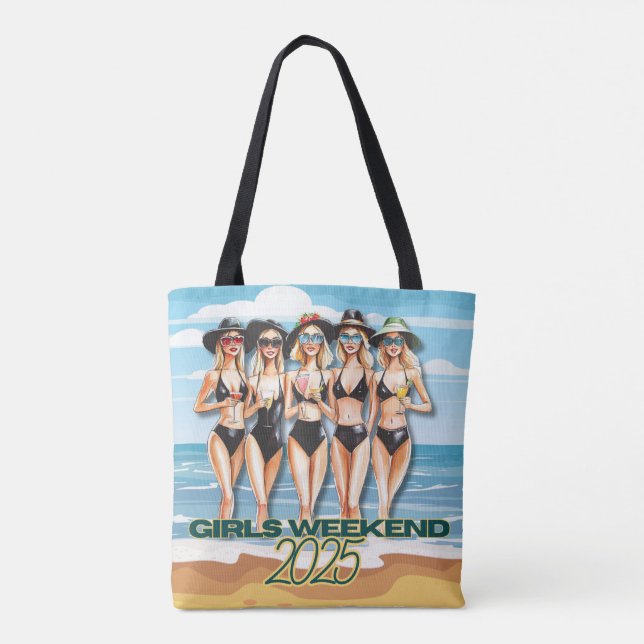 Bolsa Tote Saco de Mão Girls Weekend 2025 (Verso)