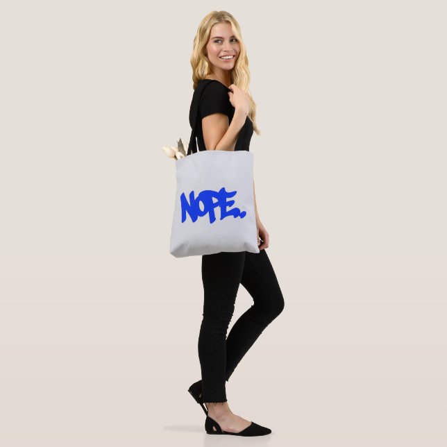 Bolsa Tote Saco de mão gráfico "Não" (No(a) Modelo)
