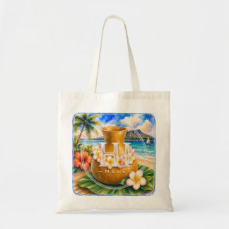 Bolsa Tote Saco de mão HIMELE Hawaiian Tote Bag Ipu