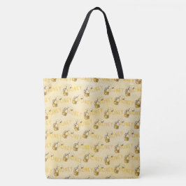 Bolsa Tote Saco de Mão Mel