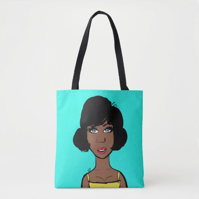 Bolsa Tote Saco de Mão Morning Glory (Frente)