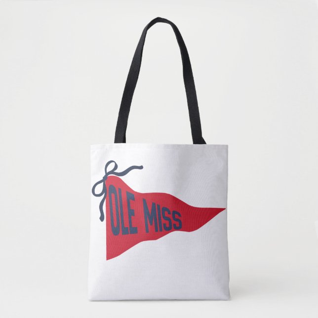 Bolsa Tote Saco de mão Ole Miss (Frente)