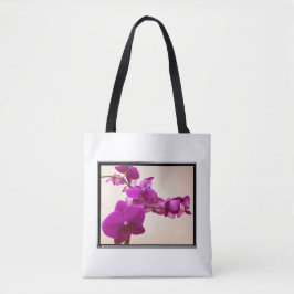 Bolsa Tote Saco de mão Orquídea Rosa