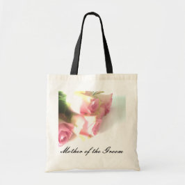 Bolsa Tote Saco de mão para casamento | Rosas cor-de-rosa Mãe
