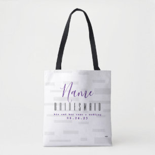 Bolsa Tote Saco de Mão para Dama de Honra - HAMbyWG