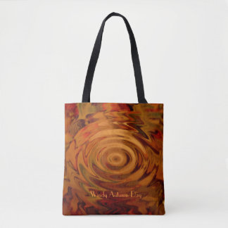 Bolsa Tote Saco de mão para dia ventoso de outono