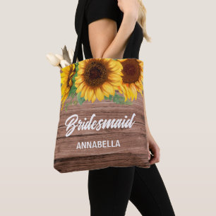 Bolsa Tote Saco de mão para madrinhas com nome personalizado