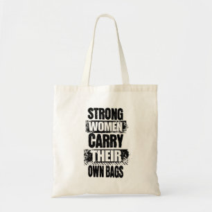 Bolsa Tote Saco de mão para Mulheres Fortes – Empoderamento e
