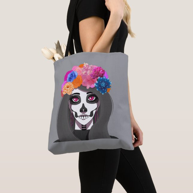 Bolsa Tote Saco de mão para o Halloween (Close Up)