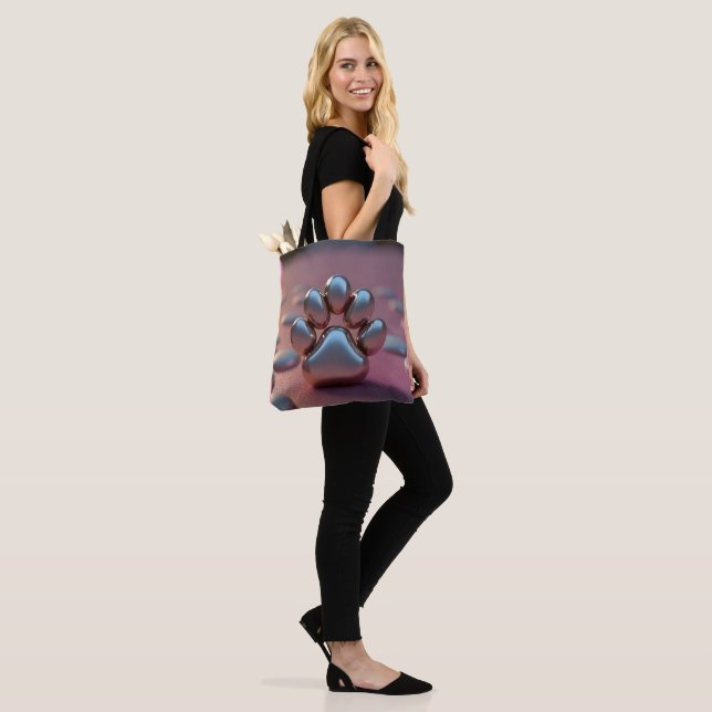 Bolsa Tote Saco de mão 'Patas e Relaxe' (No(a) Modelo)